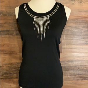 Embellished tank top